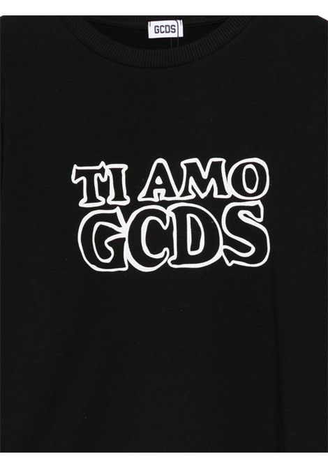 Felpa con stampa GCDS KIDS | B2JW1532BA599